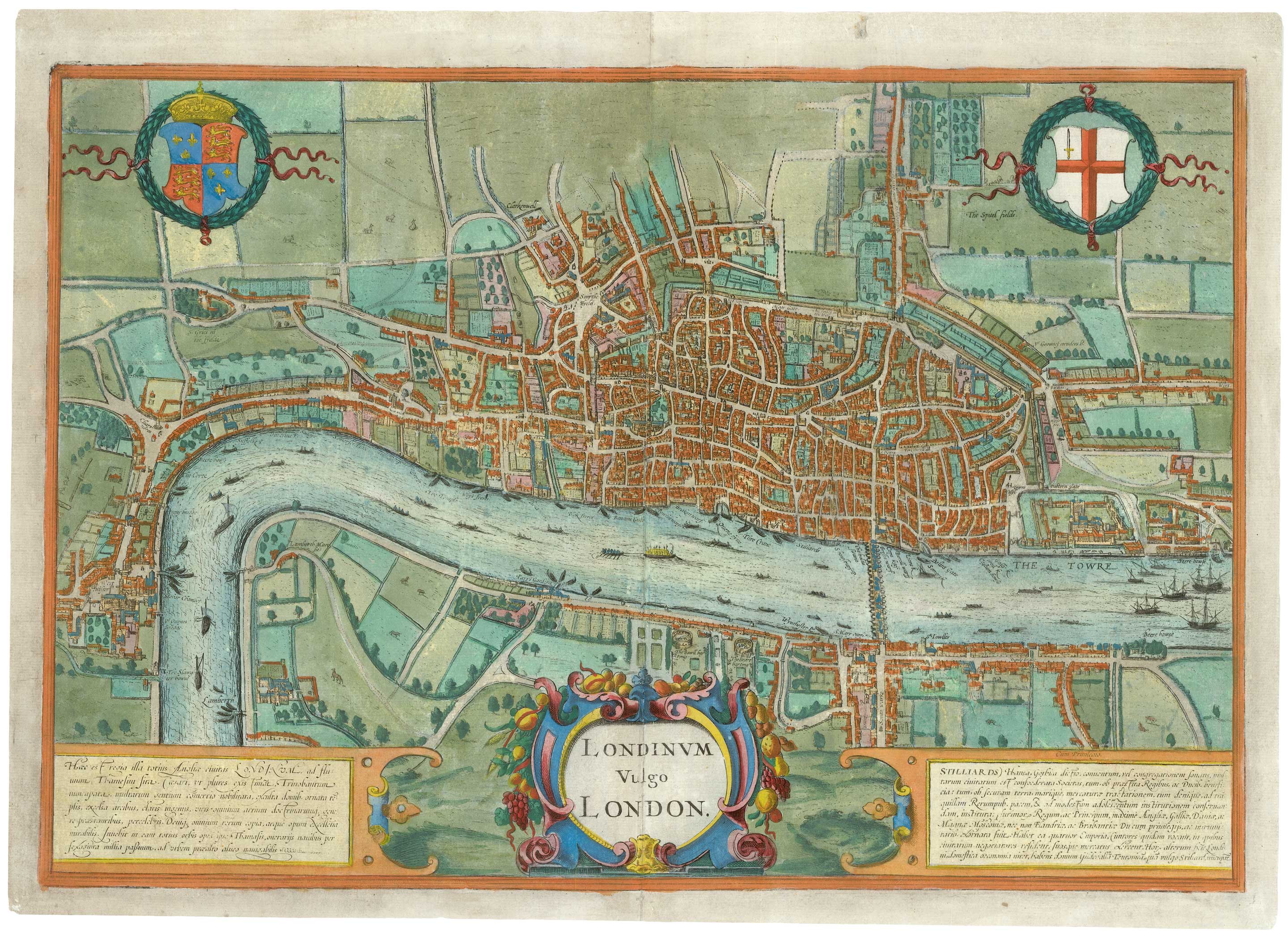 Braun and Hogenberg London 1657