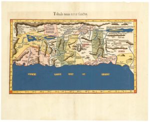 Waldseemuller Holy Land 1541