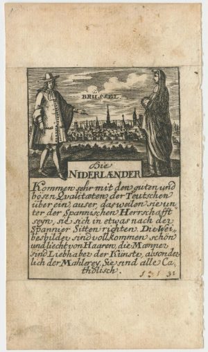 German playing card of Brussels