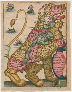 Strada Leo Belgicus 1651