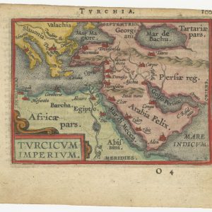 Ortelius Turkish Empire Galle