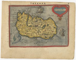 Ortelius Ireland Galle