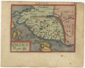 Ortelius China Galle