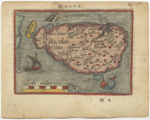 Ortelius Malta Galle