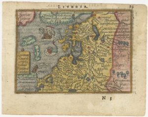 Ortelius Livonia Galle