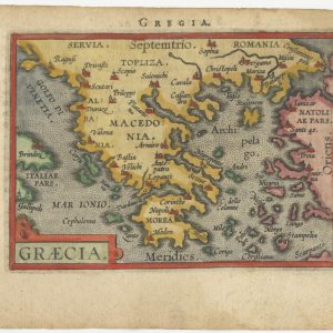 Ortelius Greece Galle