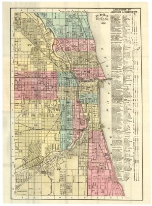 Citizen's Guide for the City of Chicago. Companion to Blanchard's by BLANCHARD, Rufus., 1866.