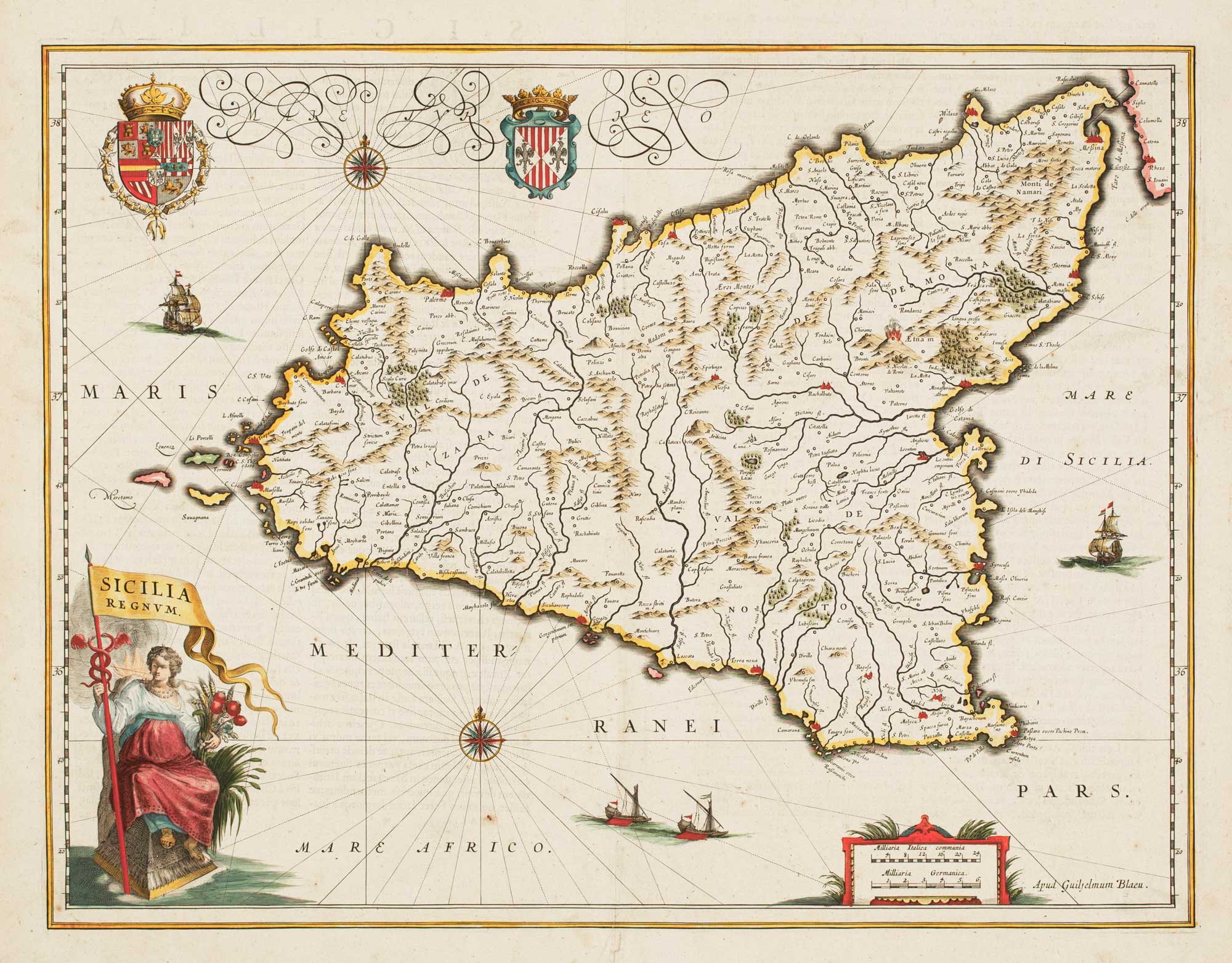 Blaeu Sicily