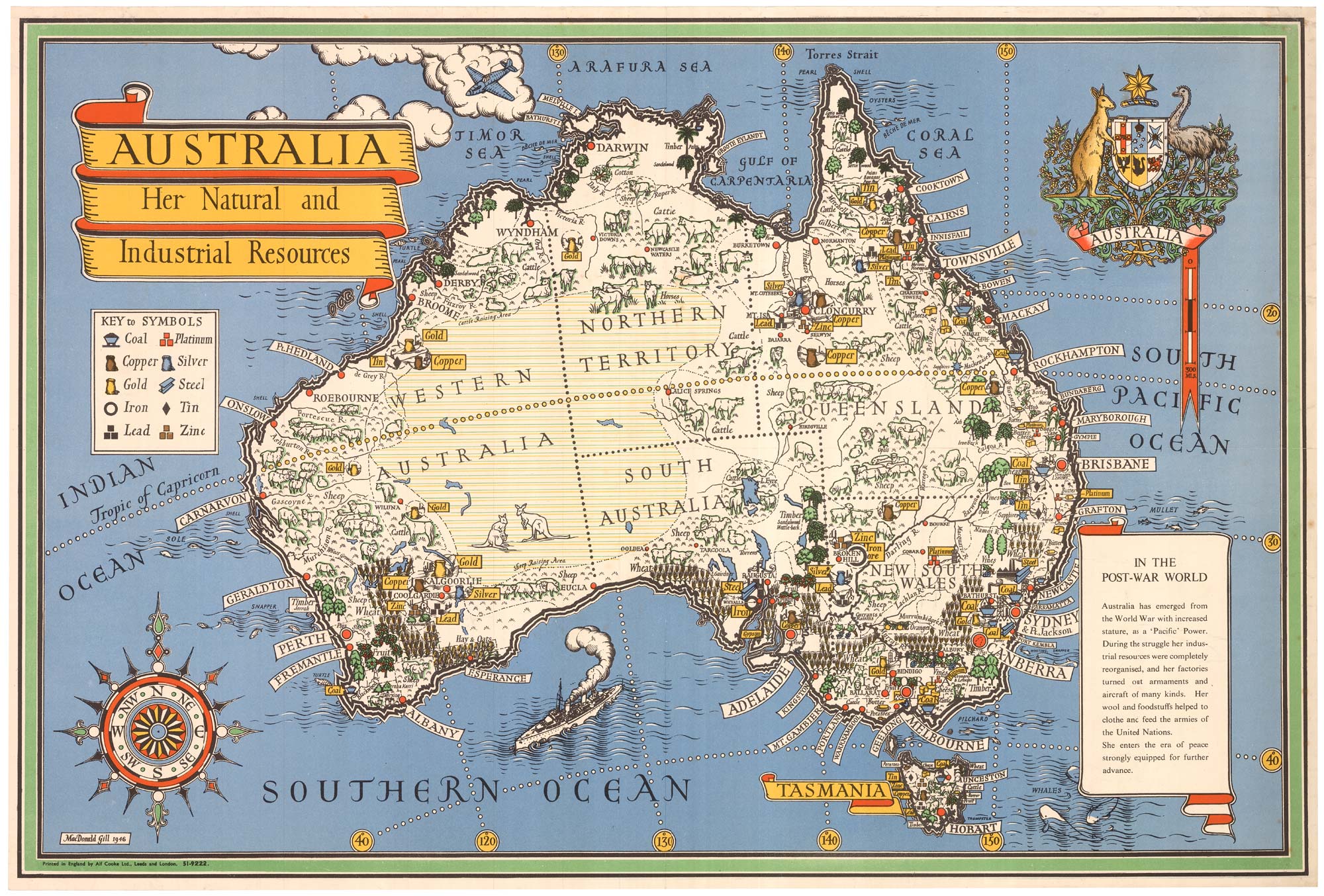 MacDonald Gill Australia 1946