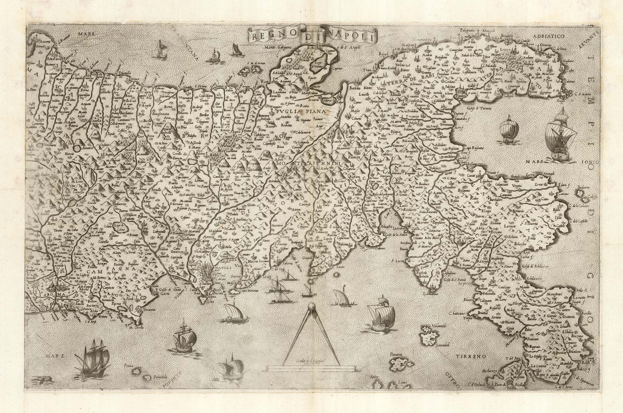 Lafreri Kingdom of Naples