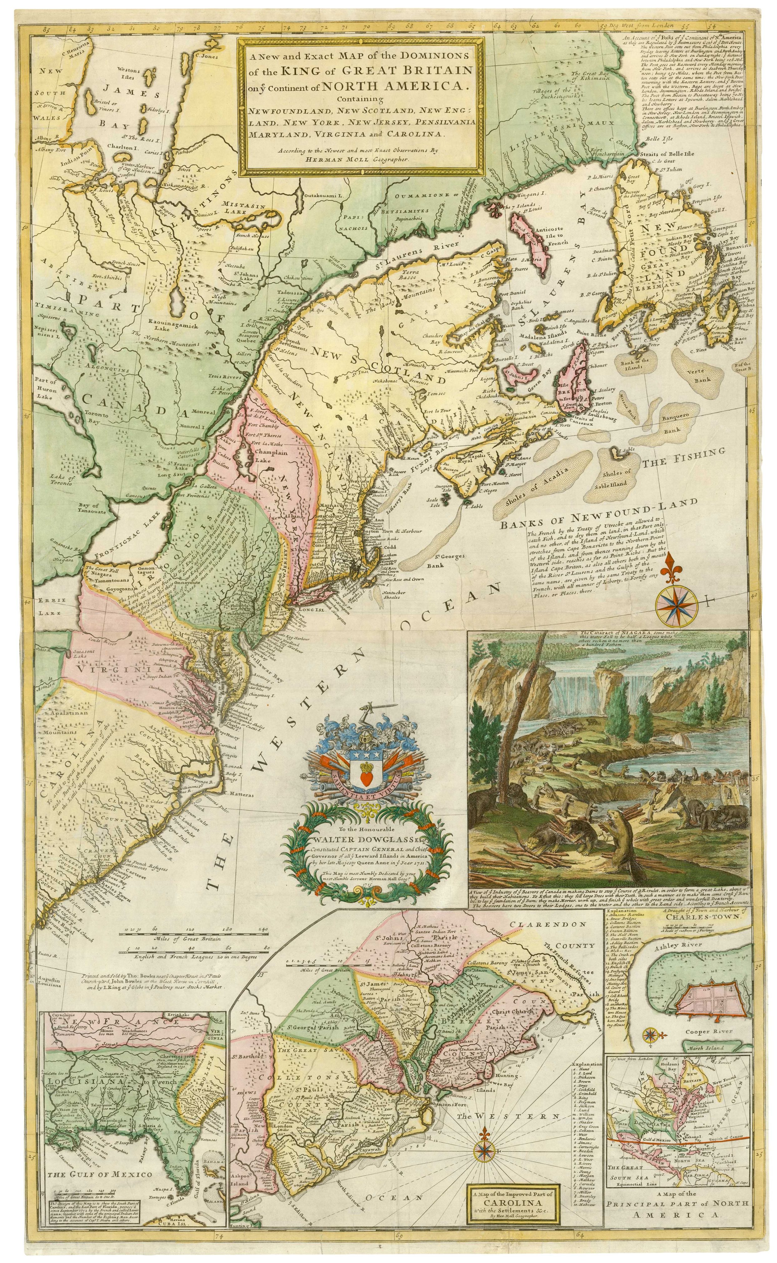 Moll Beaver Map
