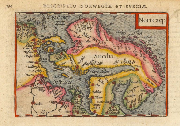 18th century sea chart of the Mediterranean - A Correct Chart of the Mediterranean Sea by SEALE
