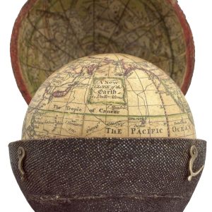 A late 18th century pocket globe