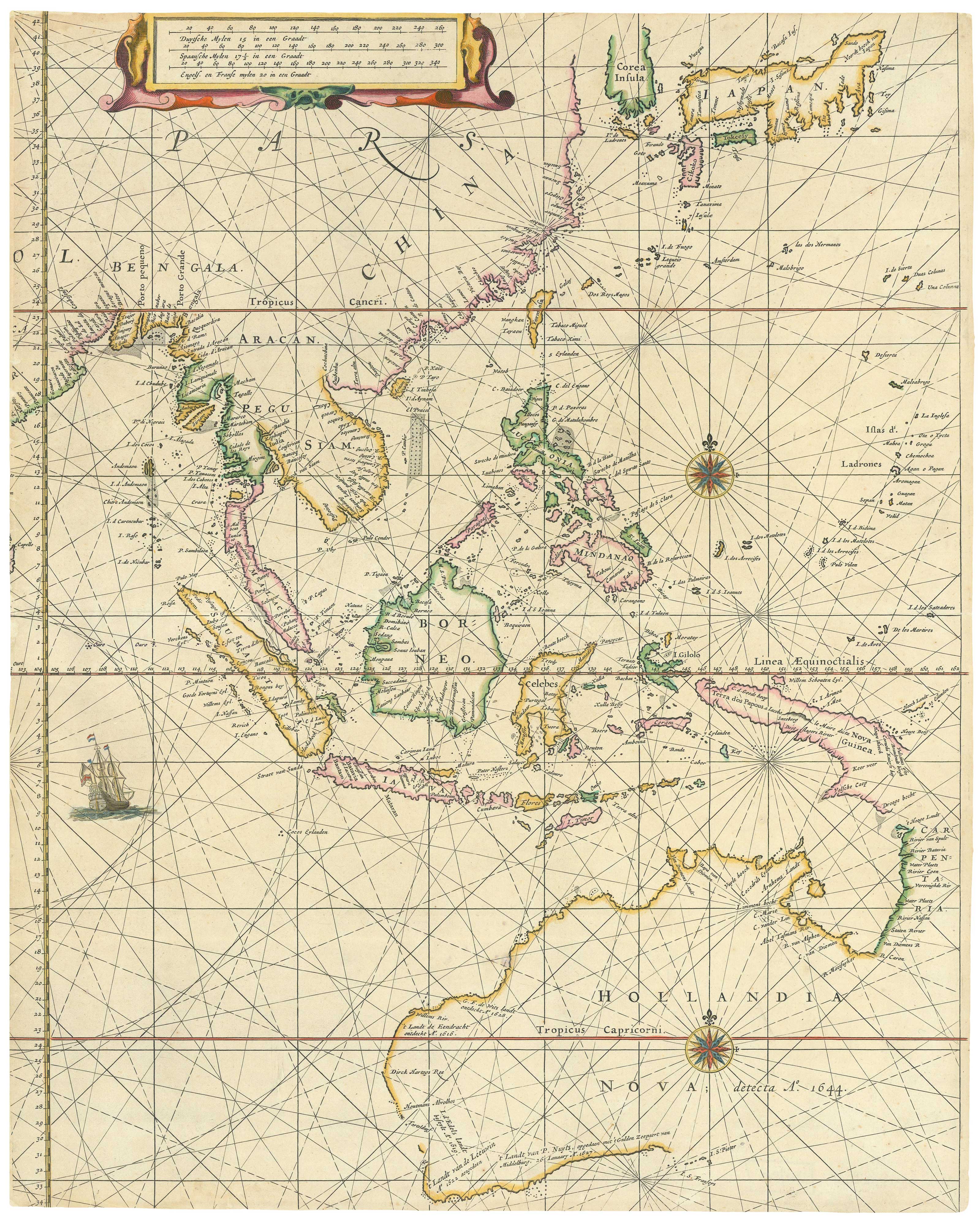 Doncker East Indies Chart