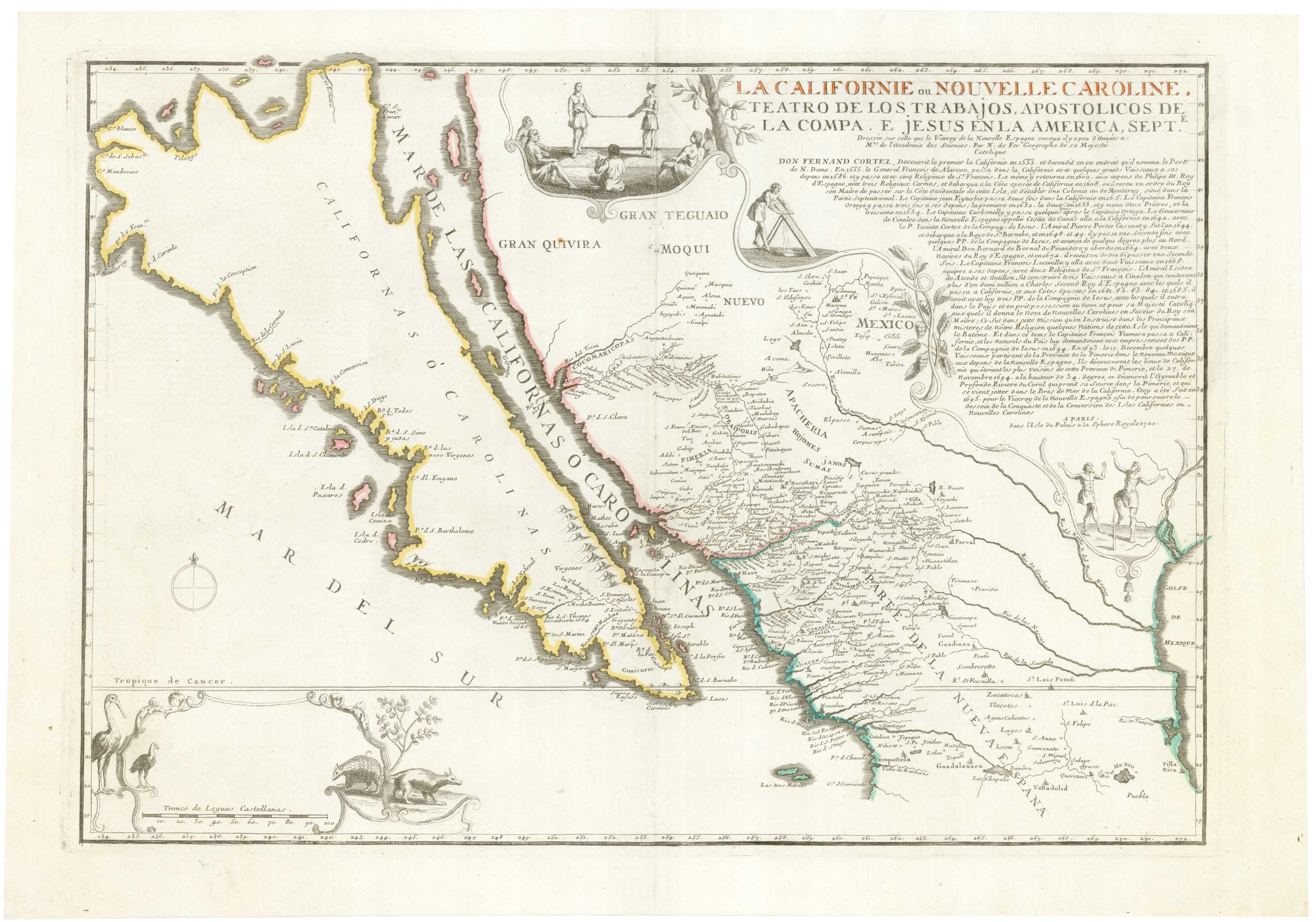 De Fer California 1720