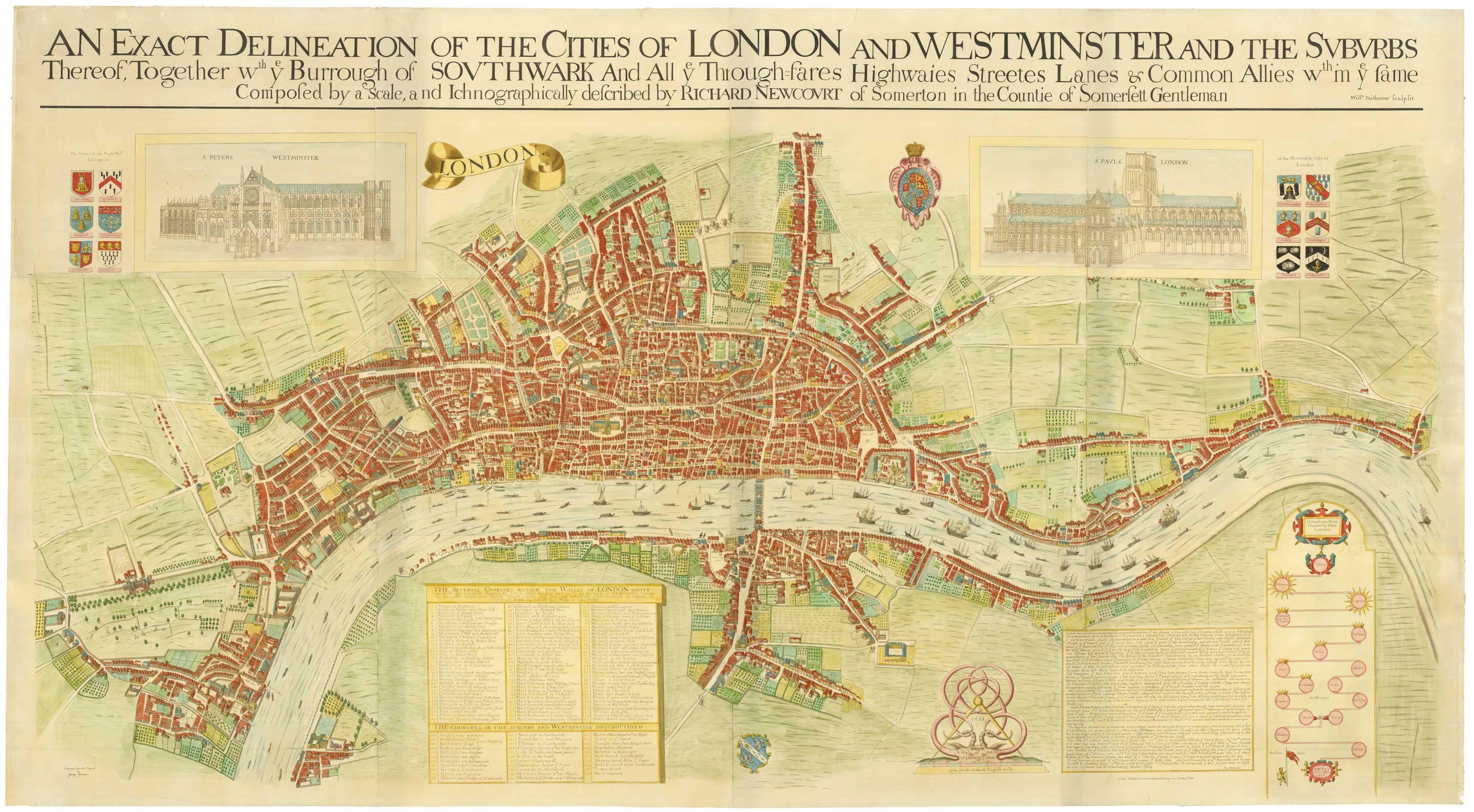 Newcourt Elizabethan London