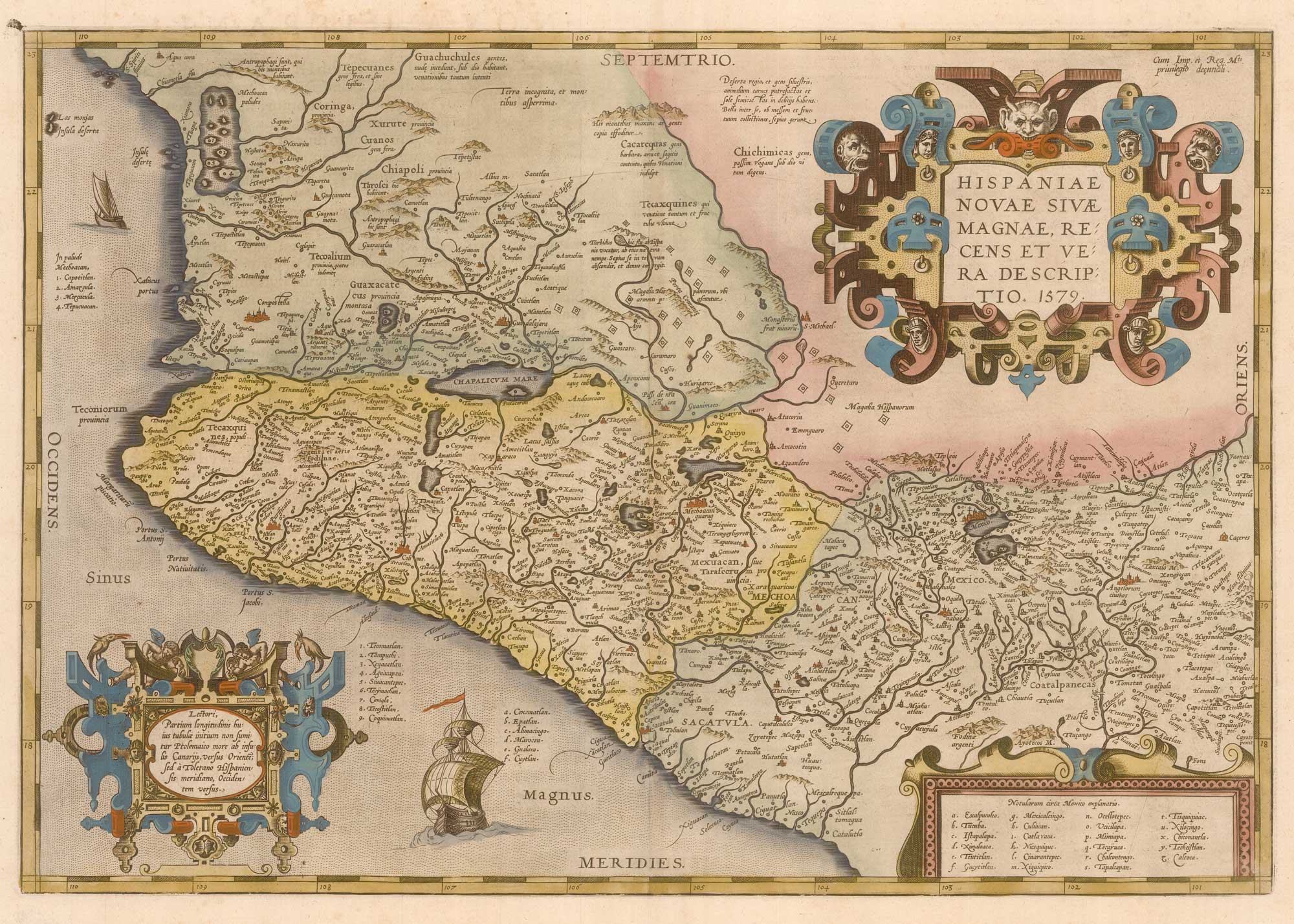 Ortelius New Spain