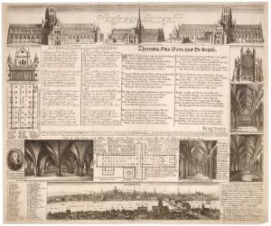 Loggan St Paul's Cathedral 1680