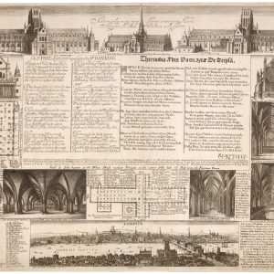 Loggan St Paul's Cathedral 1680