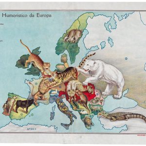 Soares Comic Map of Europe 1941