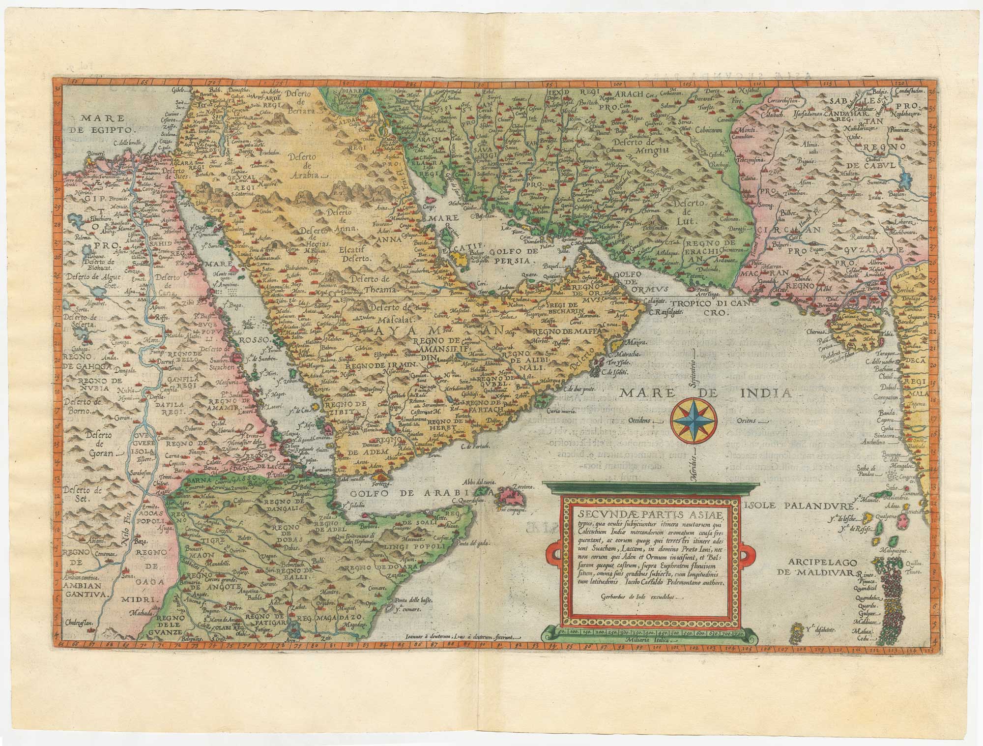 De Jode Arabia