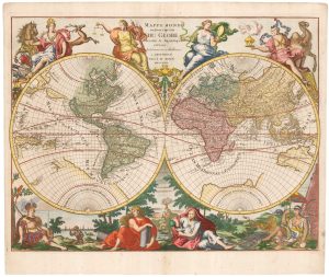 Jaillot World 1792