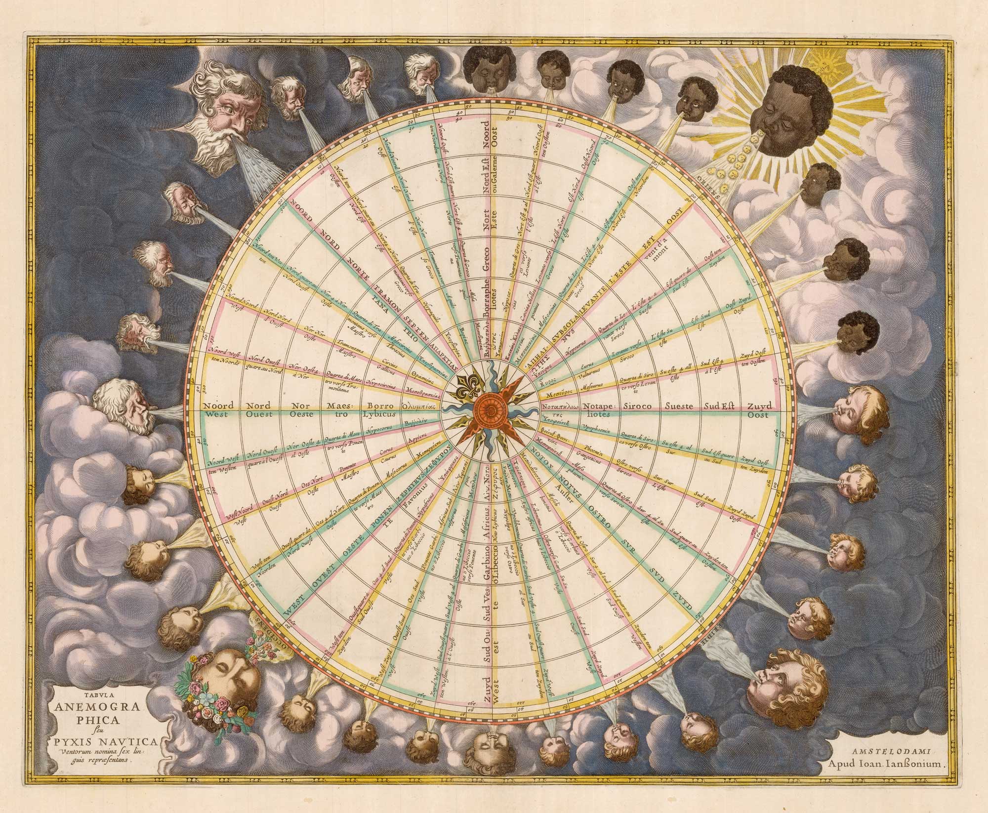 Jansson Wind Rose 1690