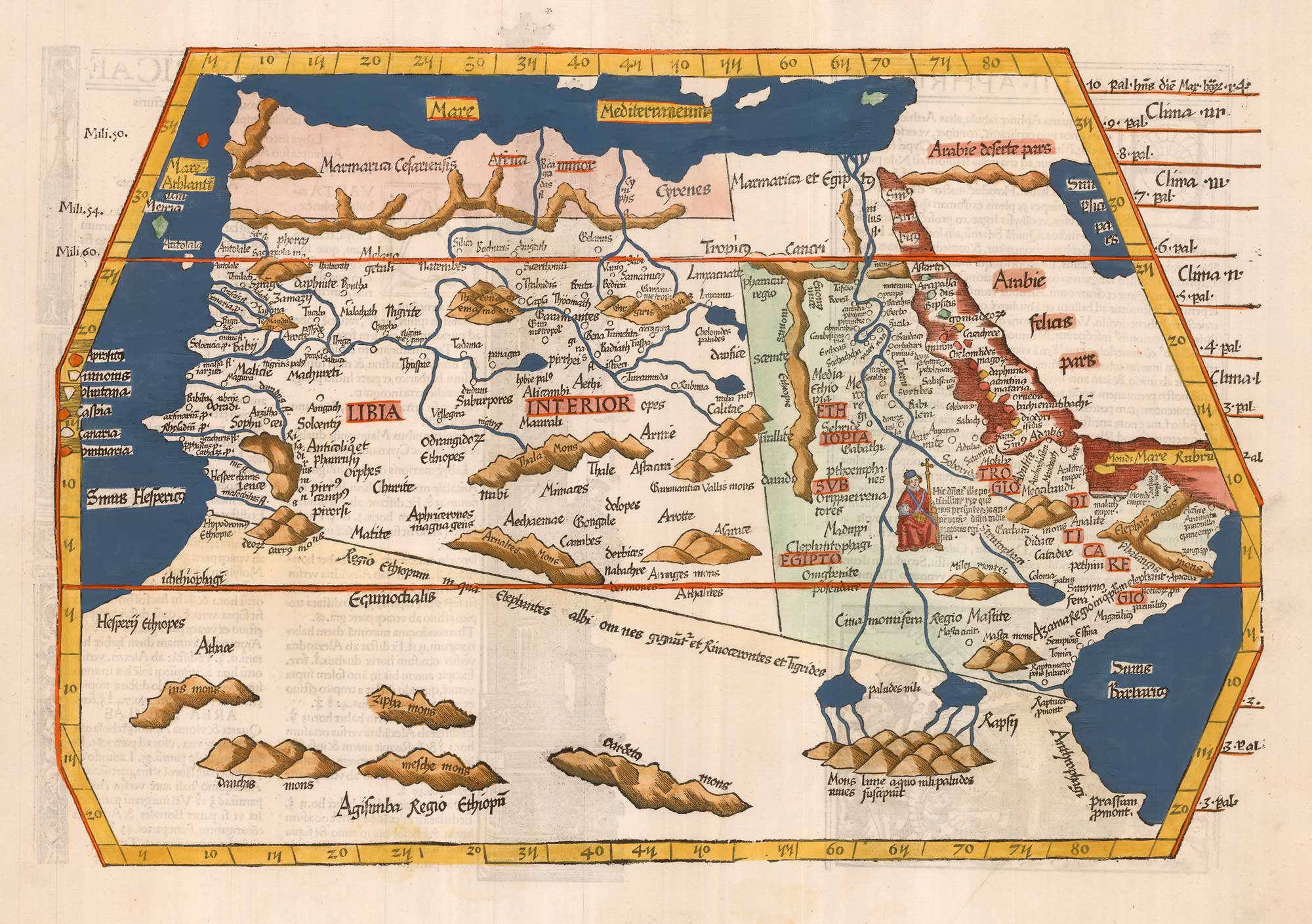 Waldseemuller Africa IIII 1525