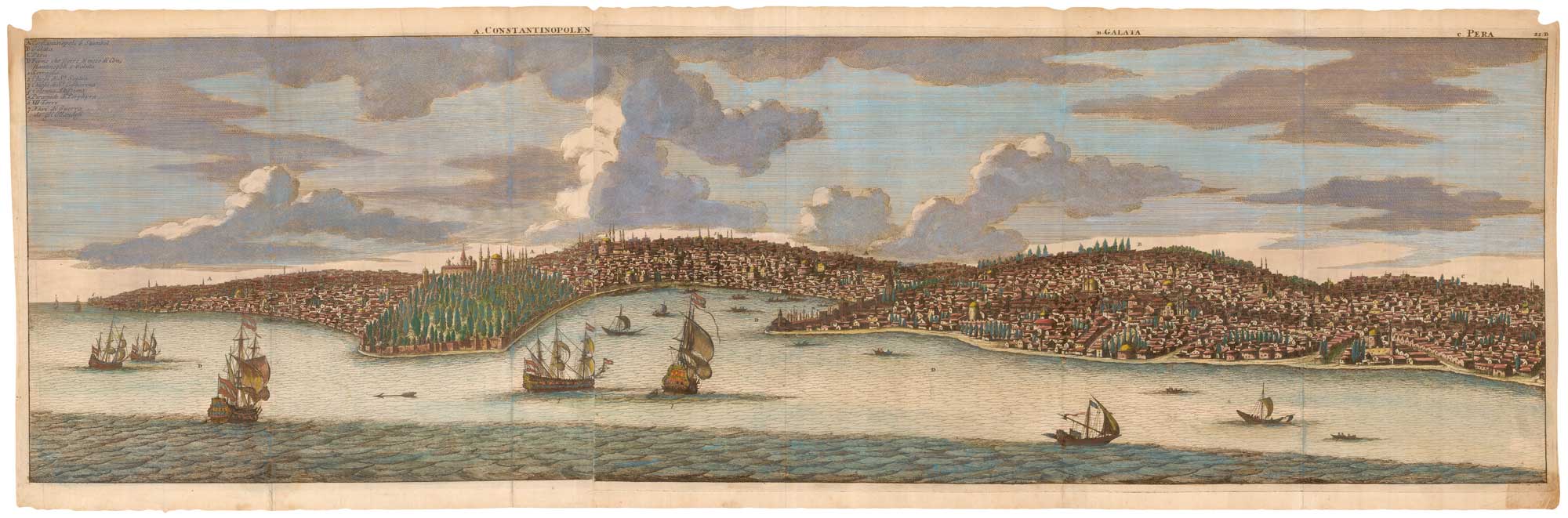 Bruyn Constantinople from Scutari