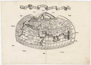 Waldseemuller Ptolemaic World 1522