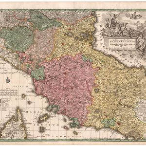 Seutter Tuscany and Papal States