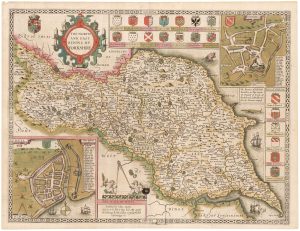 The North and East Ridings of Yorkshire. by SPEED, John., 1616.