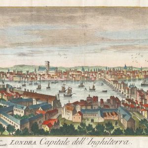 Londra Capitale dell' Inghilterra. by SESONE, Francesco., 1750.