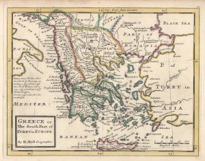 Greece or The South Part of Turkey in Europe. by MOLL, Herman., 1732.