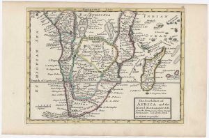 The South Part of Africa, and the Island Madagascar. Here by MOLL, Herman., 1732.