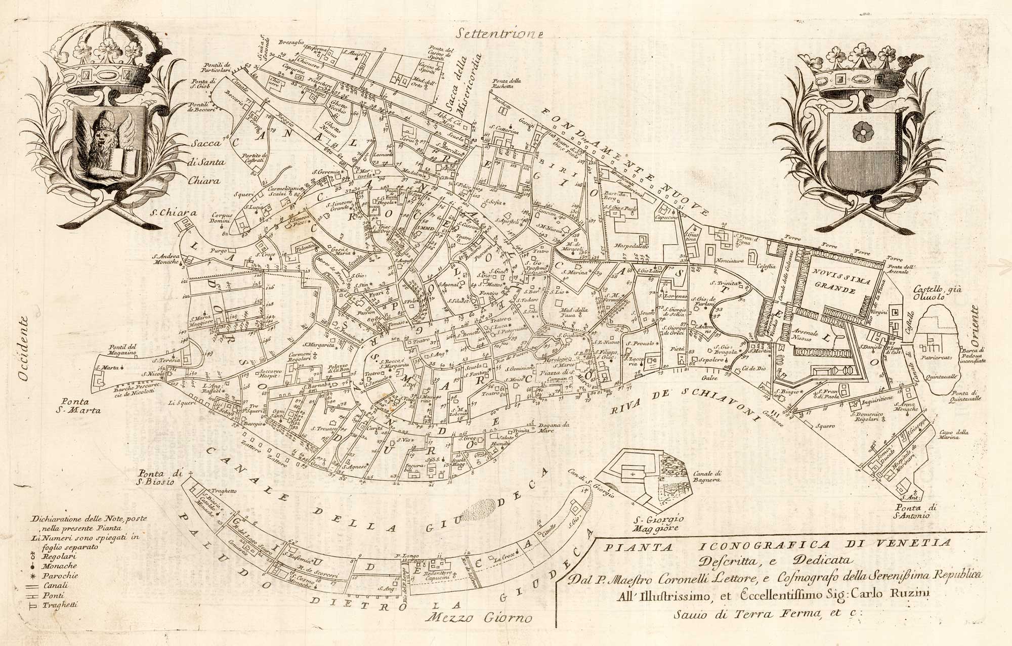 Coronelli Venice 1695