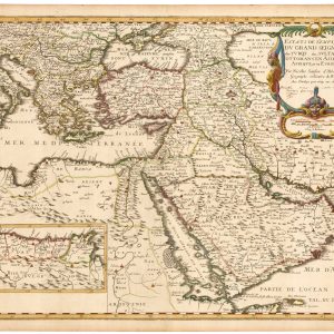 Estats de L'Empire du Grand Seigneur des Turqs ou Sultan by SANSON, Nicolas., 1654.