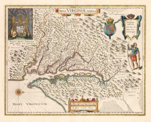 The First Dutch Map of Virginia