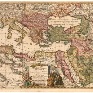 Magni Turcarum Domini Imperium in Europa, Asia, et Africa... By Visscher.