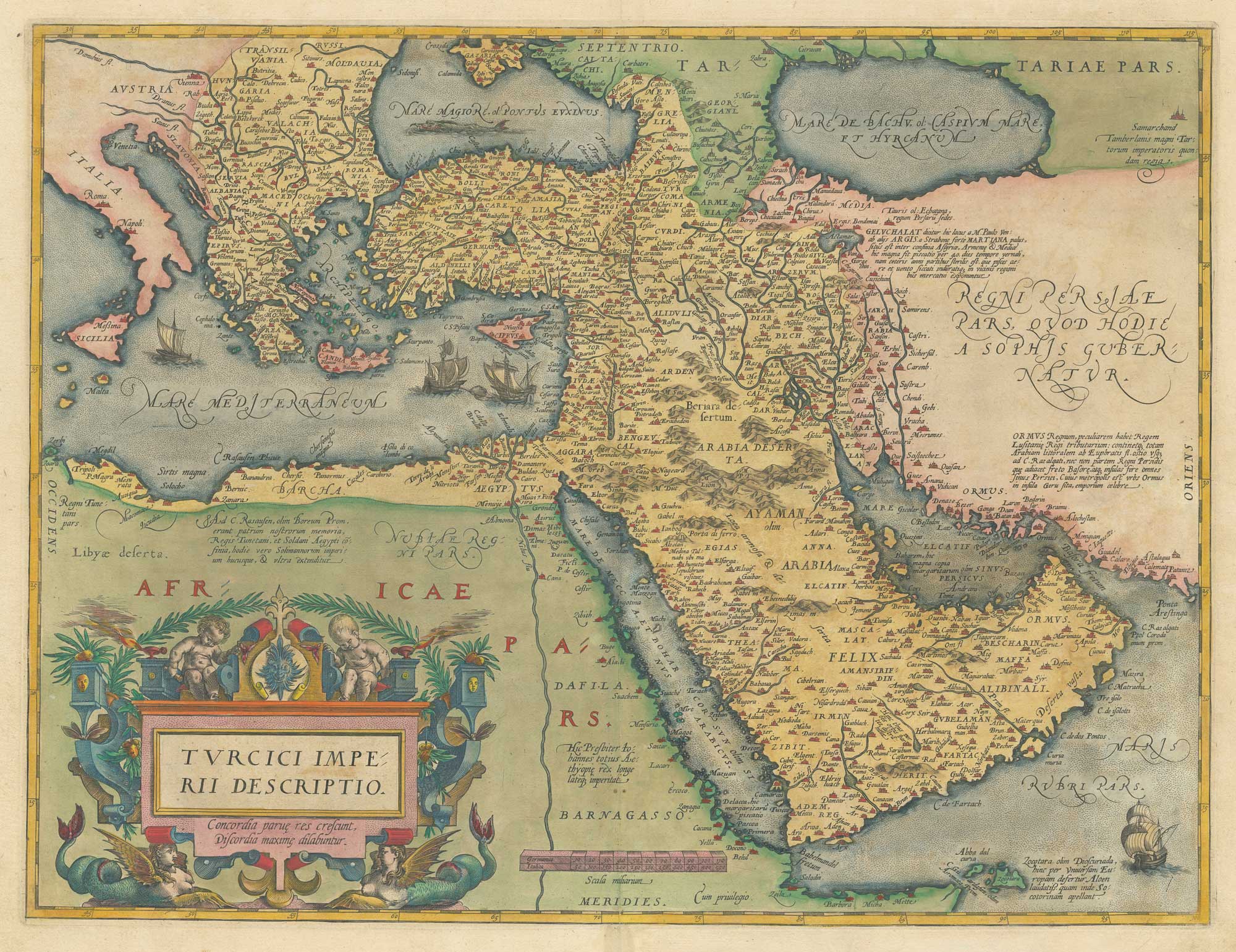 Ortelius Turkish Empire