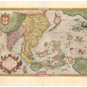 16th century map of the East Indies