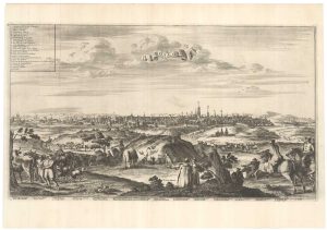 A prospect plan of Moscow in the 1650s