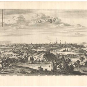 A prospect plan of Moscow in the 1650s