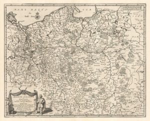 Scarce map of Poland & Prussia