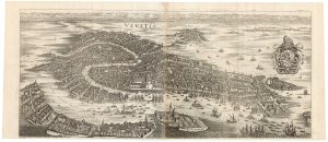 A classic 17th century prospect of Venice