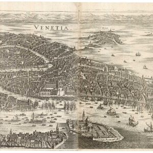 A classic 17th century prospect of Venice