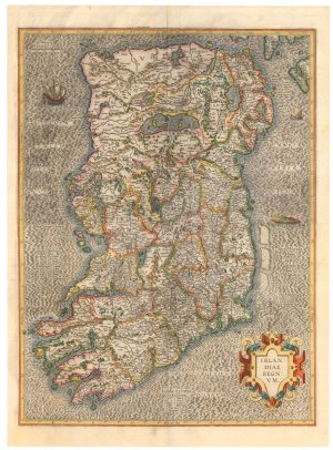 A 17th century two-sheet map of Ireland