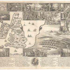 Sed nulla potentia longa est Quo non discordia Cives. by HOLLAR, Wenceslaus., 1649.