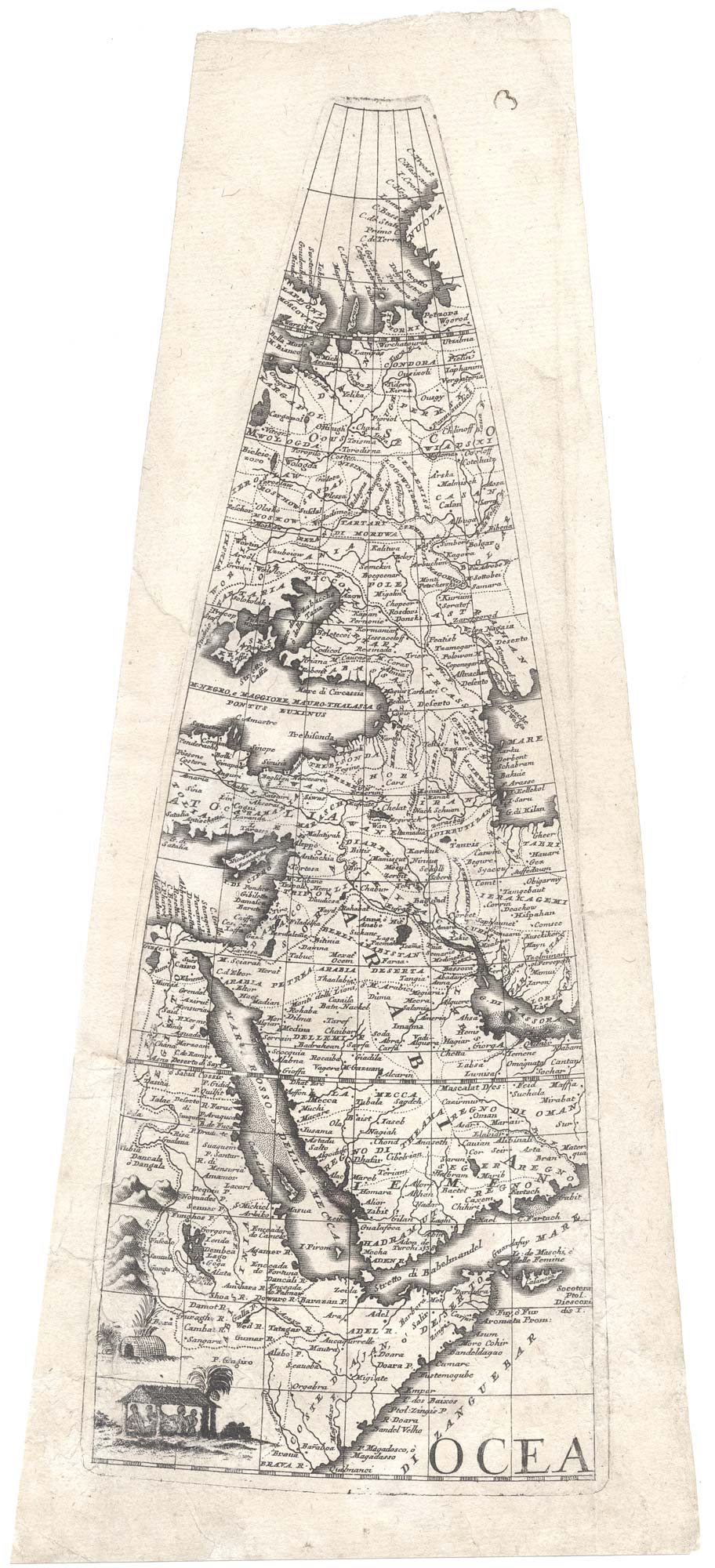 Coronelli Near East Gore