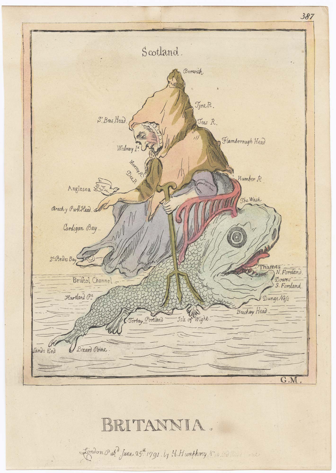 Gillray Britannia